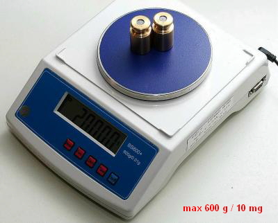 max 600 g / 10 mg
